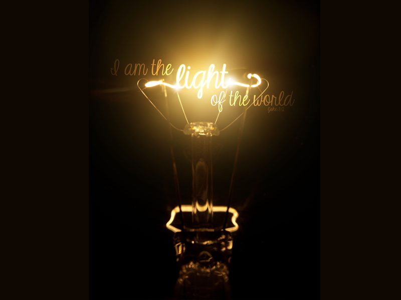 John 8:12 – I am the Light of the World